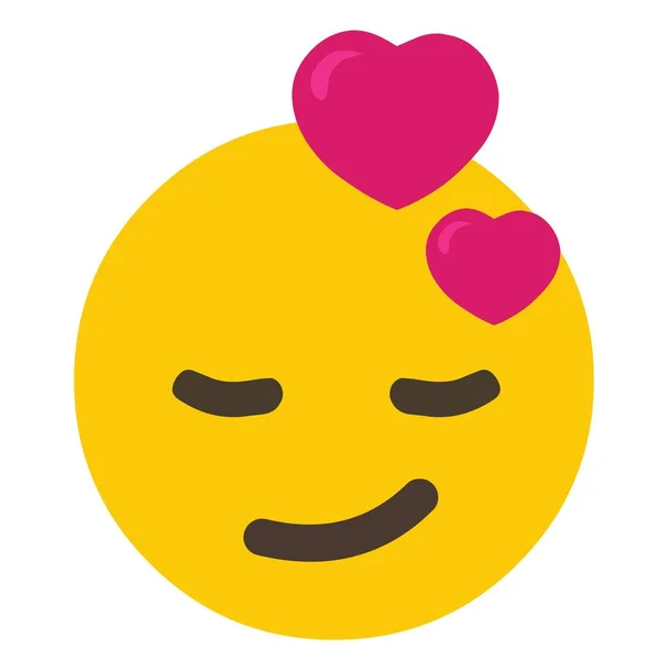 Valentine day love Emoji illustration