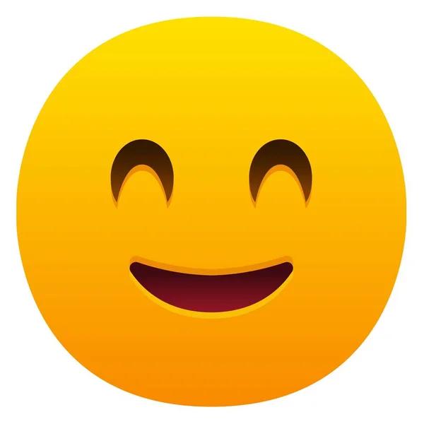 Smile Emoji with many expression. Isolated with white Background