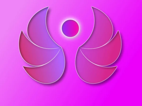 pink symbol of balance and tranquility