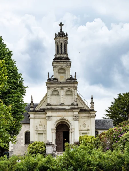 Church Saint John Babtist Chenonceaux Loire Valley France - Stock-foto