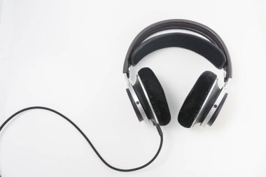 Studio shot Headphone isolated on white background