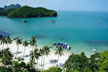 Tropical beach in Ang-Thong National Park, Thailand