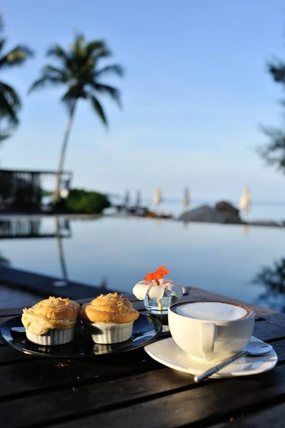 Coffee Cake Beach Thailand — Stockfoto