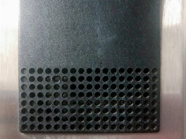 Endüstriyel arka plan, içi boş tuğla duvarlı grunge şehir sokağı