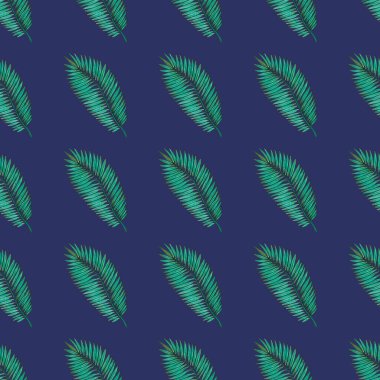 Tropikal yapraklarla suluboya kusursuz desen. Elle çizilmiş egzotik bitkilerle çok güzel bir iz. Mayo botanik tasarımı.