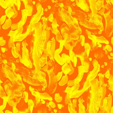 Suluboya, soyut, kusursuz desen. Parlak el yapımı elementlerle yaratıcı doku. Soyut renkli yazdırma.