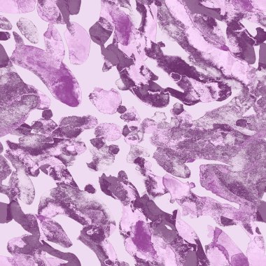 Suluboya, soyut, kusursuz desen. Parlak el yapımı elementlerle yaratıcı doku. Soyut renkli yazdırma.