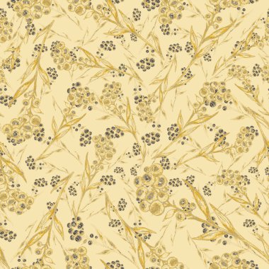 Çiçek buketli suluboya desenli. Klasik botanik çizimi. Her türlü tasarım için zarif bir dekorasyon. Renkli ve soyut çiçekli moda baskısı. Suluboya dokusu.