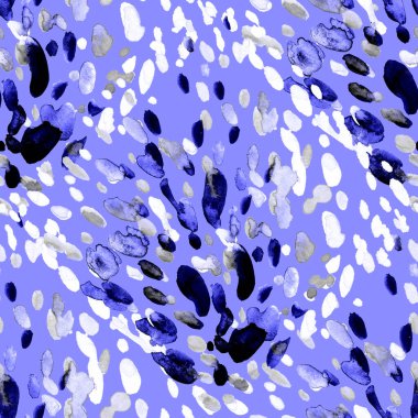 Suluboya, soyut, kusursuz desen. Parlak el yapımı elementlerle yaratıcı doku. Soyut renkli yazdırma.