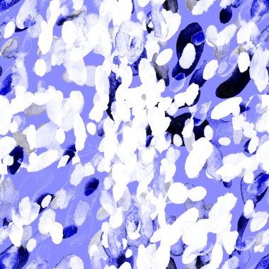 Suluboya, soyut, kusursuz desen. Parlak el yapımı elementlerle yaratıcı doku. Soyut renkli yazdırma.