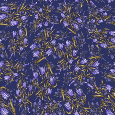 Çiçek buketli suluboya desenli. Klasik botanik çizimi. Her türlü tasarım için zarif bir dekorasyon. Renkli ve soyut çiçekli moda baskısı. Suluboya dokusu.