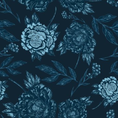 Çiçek buketli suluboya desenli. Klasik botanik çizimi. Her türlü tasarım için zarif bir dekorasyon. Renkli ve soyut çiçekli moda baskısı. Suluboya dokusu.