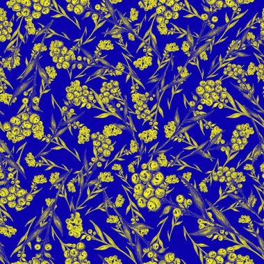 Çiçek buketli suluboya desenli. Klasik botanik çizimi. Her türlü tasarım için zarif bir dekorasyon. Renkli ve soyut çiçekli moda baskısı. Suluboya dokusu.