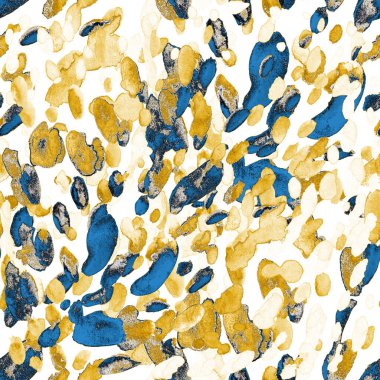 Suluboya, soyut, kusursuz desen. Parlak el yapımı elementlerle yaratıcı doku. Soyut renkli yazdırma.