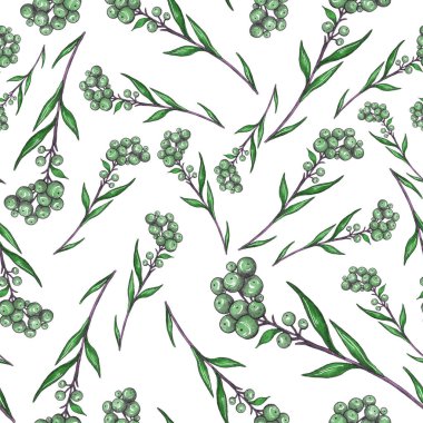 Çiçek buketli suluboya desenli. Klasik botanik çizimi. Her türlü tasarım için zarif bir dekorasyon. Renkli ve soyut çiçekli moda baskısı. Suluboya dokusu.