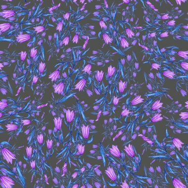 Çiçek buketli suluboya desenli. Klasik botanik çizimi. Her türlü tasarım için zarif bir dekorasyon. Renkli ve soyut çiçekli moda baskısı. Suluboya dokusu.