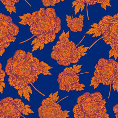 Çiçek buketli suluboya desenli. Klasik botanik çizimi. Her türlü tasarım için zarif bir dekorasyon. Renkli ve soyut çiçekli moda baskısı. Suluboya dokusu.