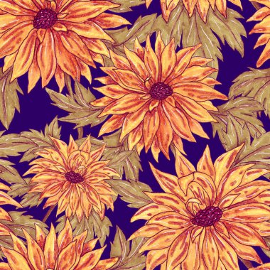 Çiçek buketli suluboya desenli. Klasik botanik çizimi. Her türlü tasarım için zarif bir dekorasyon. Renkli ve soyut çiçekli moda baskısı. Suluboya dokusu.