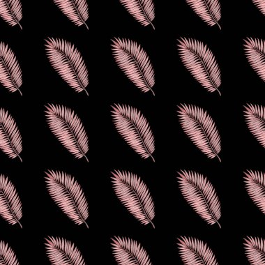 Tropikal yapraklarla suluboya kusursuz desen. Elle çizilmiş egzotik bitkilerle çok güzel bir iz. Mayo botanik tasarımı.