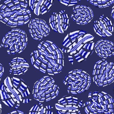 Yaratıcı renkli tropikal yaprakları olan modern, soyut, pürüzsüz desen. Geçmişe dönük parlak yaz geçmişi. Orman yaprakları çizimi. Mayo botanik tasarımı. Antika egzotik baskı.