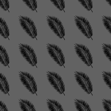 Tropikal yapraklarla suluboya kusursuz desen. Elle çizilmiş egzotik bitkilerle çok güzel bir iz. Mayo botanik tasarımı.