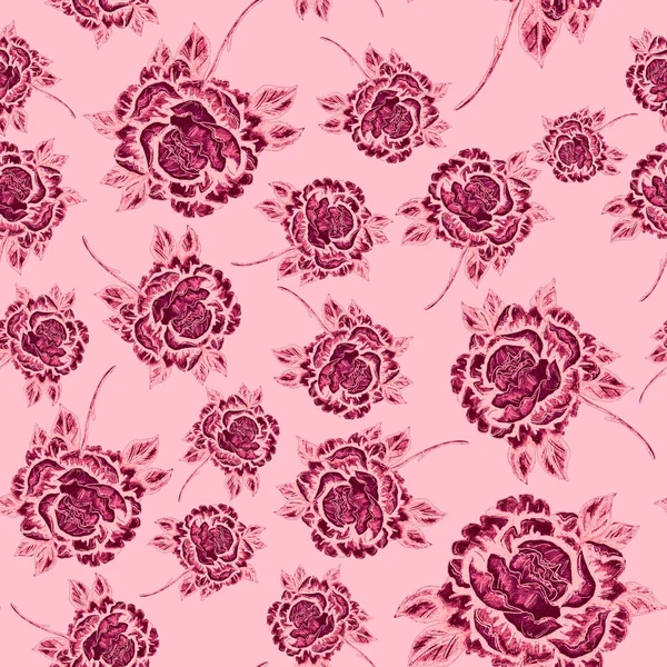 Çiçek buketli suluboya desenli. Klasik botanik çizimi. Her türlü tasarım için zarif bir dekorasyon. Renkli ve soyut çiçekli moda baskısı. Suluboya dokusu.