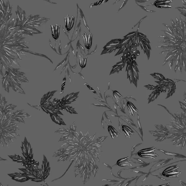 Çiçek buketli suluboya desenli. Klasik botanik çizimi. Her türlü tasarım için zarif bir dekorasyon. Renkli ve soyut çiçekli moda baskısı. Suluboya dokusu.