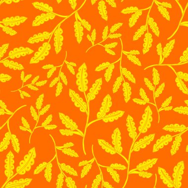 Suluboya desensiz, folky çiçekli ve yapraklı, etnik tarzda. Çiçek süsleme. Geleneksel şal deseni. Tekstil tasarım dokusu. Kabilesel etnik klasik dikişsiz model..