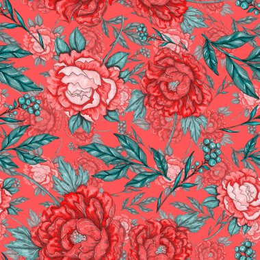 Çiçek buketli suluboya desenli. Klasik botanik çizimi. Her türlü tasarım için zarif bir dekorasyon. Renkli ve soyut çiçekli moda baskısı. Suluboya dokusu.