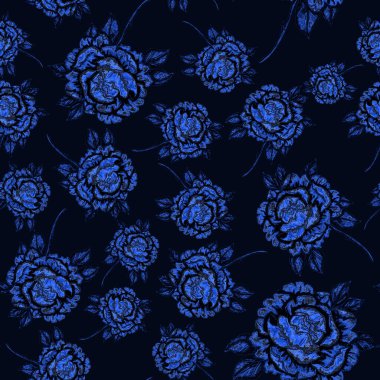 Çiçek buketli suluboya desenli. Klasik botanik çizimi. Her türlü tasarım için zarif bir dekorasyon. Renkli ve soyut çiçekli moda baskısı. Suluboya dokusu.