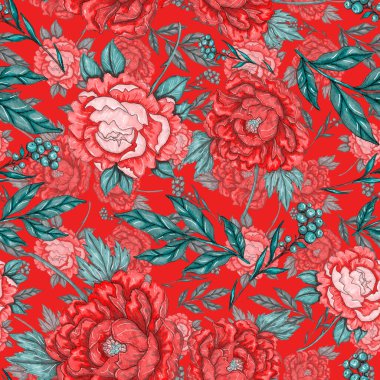 Çiçek buketli suluboya desenli. Klasik botanik çizimi. Her türlü tasarım için zarif bir dekorasyon. Renkli ve soyut çiçekli moda baskısı. Suluboya dokusu.