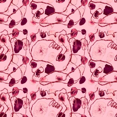 Güzel, parlak soyut elementlerle, yaratıcı, kusursuz bir desen. Her türlü tasarım için renkli bir doku. Grafik olarak soyut bir arkaplan. Çağdaş sanat. Moda modern tarzı.