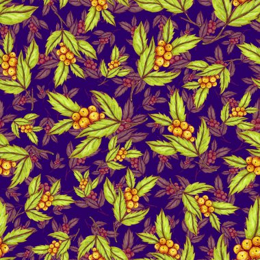 Çiçek buketli suluboya desenli. Klasik botanik çizimi. Her türlü tasarım için zarif bir dekorasyon. Renkli ve soyut çiçekli moda baskısı. Suluboya dokusu.