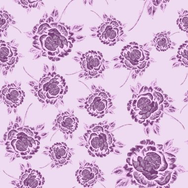 Çiçek buketli suluboya desenli. Klasik botanik çizimi. Her türlü tasarım için zarif bir dekorasyon. Renkli ve soyut çiçekli moda baskısı. Suluboya dokusu.