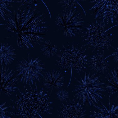 Yaratıcı renkli tropikal yaprakları olan modern, soyut, pürüzsüz desen. Geçmişe dönük parlak yaz geçmişi. Orman yaprakları çizimi. Mayo botanik tasarımı. Antika egzotik baskı.