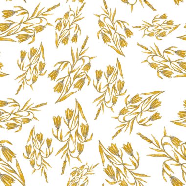 Çiçek buketli suluboya desenli. Klasik botanik çizimi. Her türlü tasarım için zarif bir dekorasyon. Renkli ve soyut çiçekli moda baskısı. Suluboya dokusu.