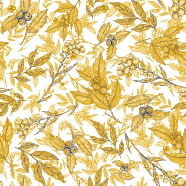 Çiçek buketli suluboya desenli. Klasik botanik çizimi. Her türlü tasarım için zarif bir dekorasyon. Renkli ve soyut çiçekli moda baskısı. Suluboya dokusu.