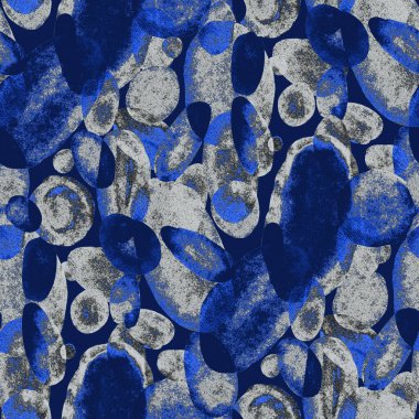 Suluboya, soyut, kusursuz desen. Parlak el yapımı elementlerle yaratıcı doku. Soyut renkli yazdırma.