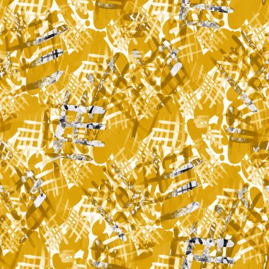 Suluboya, soyut, kusursuz desen. Parlak el yapımı elementlerle yaratıcı doku. Soyut renkli yazdırma.