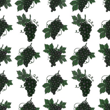 Üzümlü, yaratıcı, kusursuz desen. Yağlı boya etkisi. Parlak yaz baskısı. Her amaç için harika bir tasarım