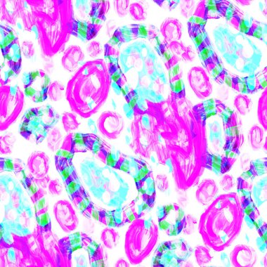 Güzel, parlak soyut elementlerle, yaratıcı, kusursuz bir desen. Her türlü tasarım için renkli bir doku. Grafik olarak soyut bir arkaplan. Çağdaş sanat. Modern tarz modaya uygun. Yağlı boya etkisi.