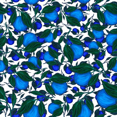 Portakallı, yaratıcı, kusursuz desen. Yağlı boya etkisi. Parlak yaz baskısı. Her amaç için harika bir tasarım