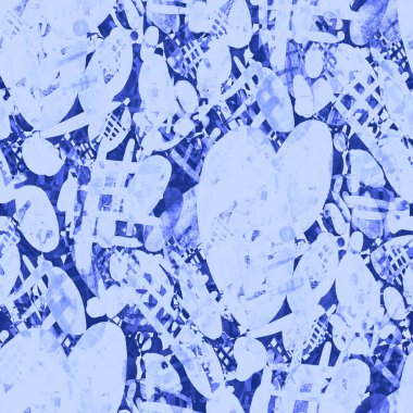 Suluboya, soyut, kusursuz desen. Parlak el yapımı elementlerle yaratıcı doku. Soyut renkli yazdırma.