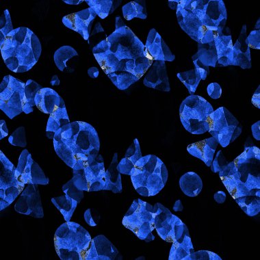 Suluboya, soyut, kusursuz desen. Parlak el yapımı elementlerle yaratıcı doku. Soyut renkli yazdırma.