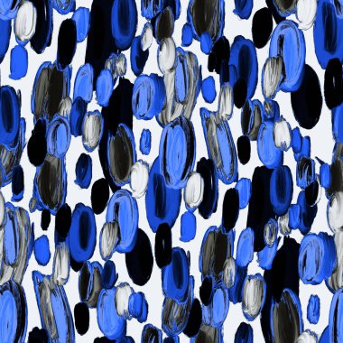 Güzel, parlak soyut elementlerle, yaratıcı, kusursuz bir desen. Her türlü tasarım için renkli bir doku. Grafik olarak soyut bir arkaplan. Çağdaş sanat. Modern tarz modaya uygun. Yağlı boya etkisi.