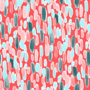 Güzel, parlak soyut elementlerle, yaratıcı, kusursuz bir desen. Her türlü tasarım için renkli bir doku. Grafik olarak soyut bir arkaplan. Çağdaş sanat. Modern tarz modaya uygun. Yağlı boya etkisi.