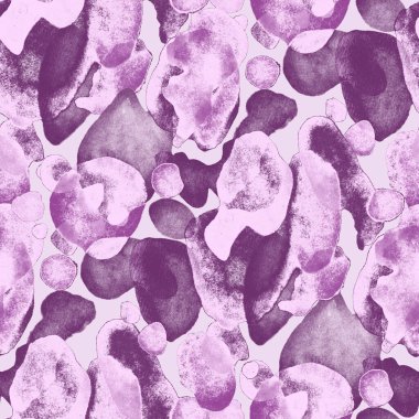 Suluboya, soyut, kusursuz desen. Parlak el yapımı elementlerle yaratıcı doku. Soyut renkli yazdırma.