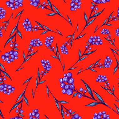 Çiçek buketli suluboya desenli. Klasik botanik çizimi. Her türlü tasarım için zarif bir dekorasyon. Renkli ve soyut çiçekli moda baskısı. Suluboya dokusu.