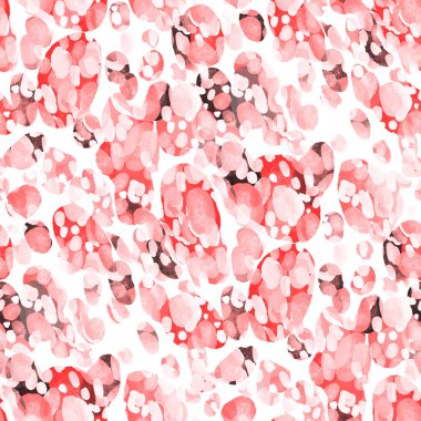 Suluboya, soyut, kusursuz desen. Parlak el yapımı elementlerle yaratıcı doku. Soyut renkli yazdırma.