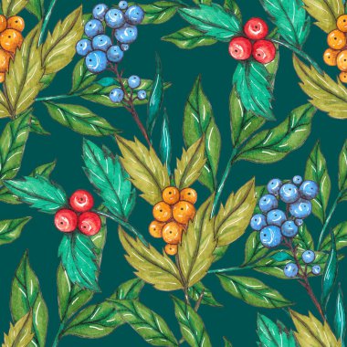 Çiçek buketli suluboya desenli. Klasik botanik çizimi. Her türlü tasarım için zarif bir dekorasyon. Renkli ve soyut çiçekli moda baskısı. Suluboya dokusu.